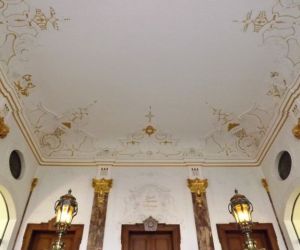 Restaurierung von Vestibül und Treppenhaus des Justizpalastes Bayreuth